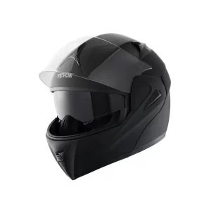Motociklininko šalmas VEVOR su dvigubu stiklu ir bluetooth