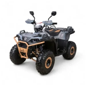 Benzininis keturratis ASIX Grizzly 125 cc, pusiau automatinis 3+R, 8″