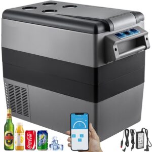 Automobilinis šaldytuvas VEVOR 55 L / 58 Qt, su APP valdymu, -20–20 °C