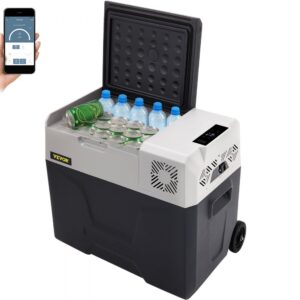 Automobilinis šaldytuvas VEVOR 50 L, su ratukais, -20–20 °C