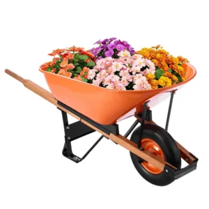 VEVOR vienratis sodo karutis 150 kg, 6 cu. ft., 16″ ratas