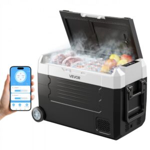 Automobilinis šaldytuvas VEVOR 35 L, dviejų zonų, -20–20 °C