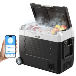 Automobilinis šaldytuvas VEVOR 45 L, dviejų zonų, -20–20 °C