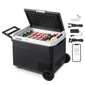 Automobilinis šaldytuvas VEVOR 60 L, su ratukais, -20–20 °C