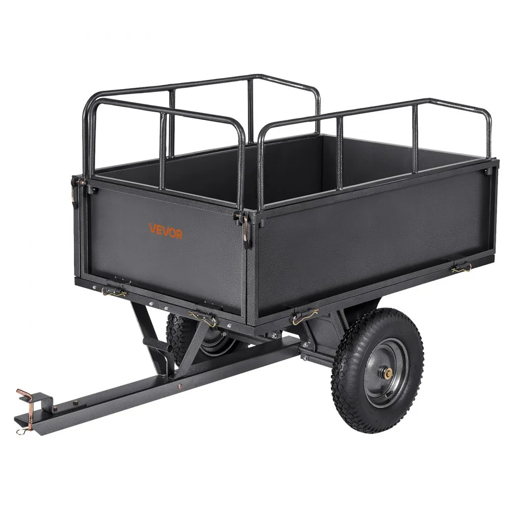 VEVOR sodo priekaba 272 kg, 17 cu. ft., 16″ ratai