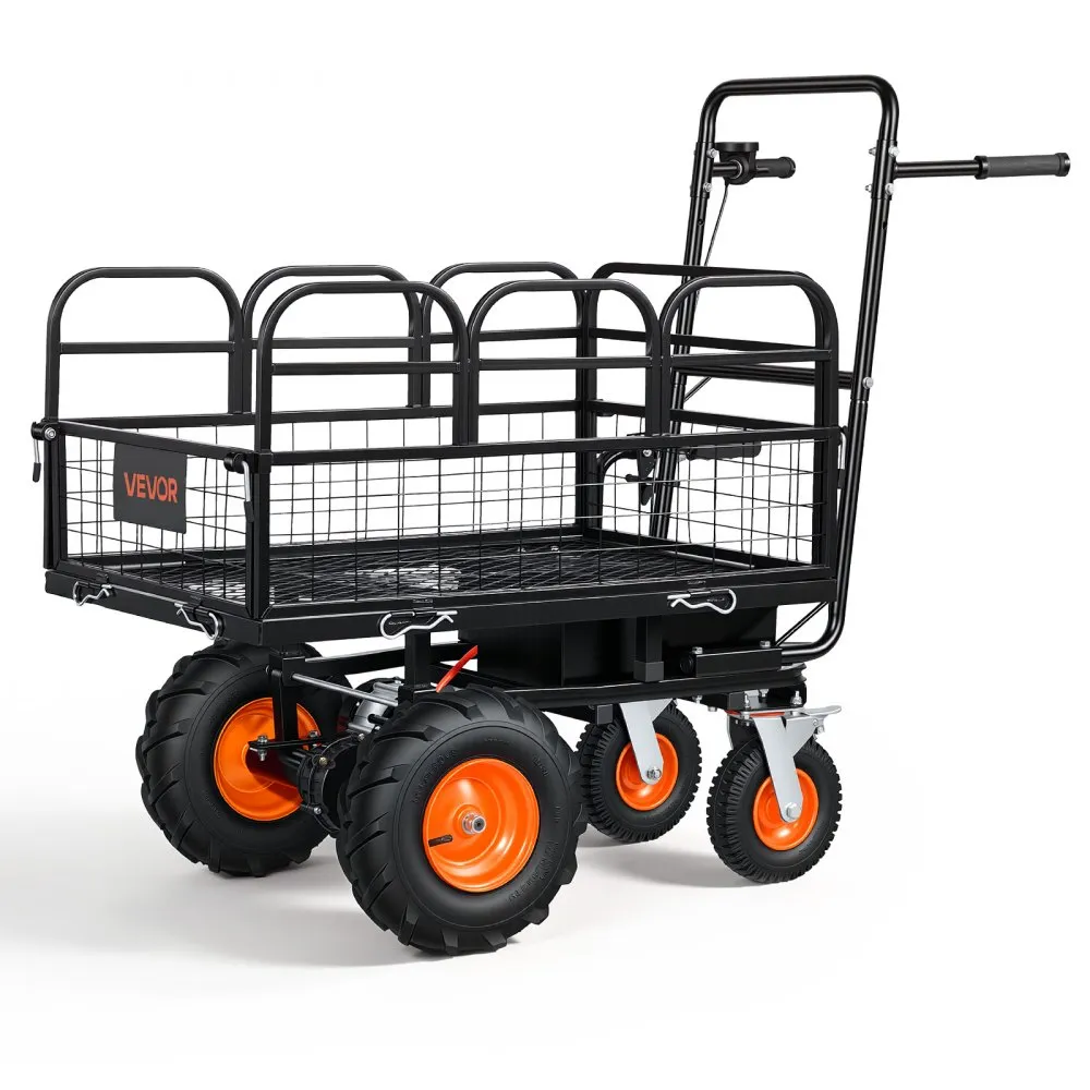 VEVOR elektrinis sodo vežimėlis 300 kg, 500 W, 36 V